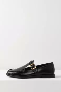 Туфли лоферы кожаные пряжкой Marc O'Polo