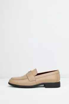 Туфли лоферы кожаные с пряжкой Tommy Hilfiger
