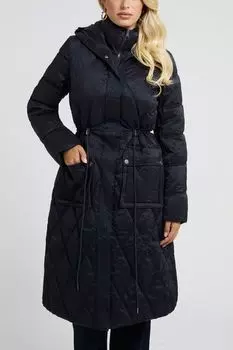 Удлиненная куртка с кулиской на талии Guess