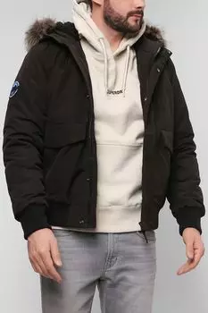 Утепленная куртка с капюшоном Superdry