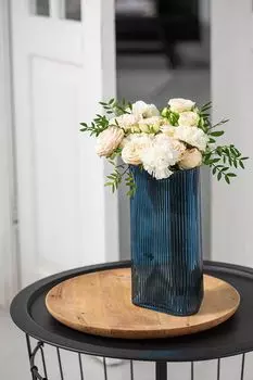 Ваза стеклянная Стелла MANDARIN DECOR