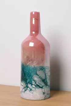 Ваза стеклянная Turquoise Kersten