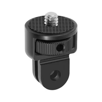 Крепление для штатива камеры для адаптера GoPro, регулировка на 360 градусов, переходник с винтом 37001 для GoPro Hero12/11 красный черный