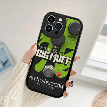 Чехол для телефона Iphone big muff для Iphone 14 13 11 12 Pro MAX 13 12 MiNi 7 8 plus iphone 14 XS XR, чехлы для гитарной педали из овечьей кожи 13 pro max