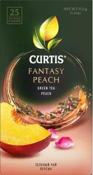 Чай Curtis 25 пак*1, 5 фэнтази пич зеленый персик