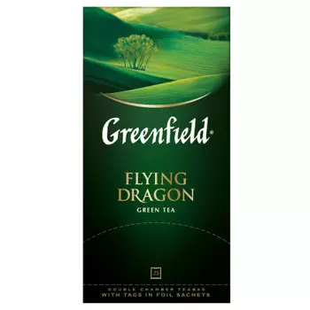 Чай Greenfield 25пак*2г флаинг драгон зеленый