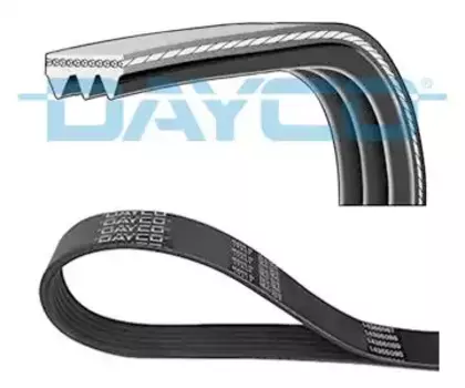 Ремень поликлиновой 755 мм 3 ручьев DAYCO 3PK755
