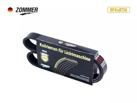 Ремень поликлиновой ZOMMER 6PK873A