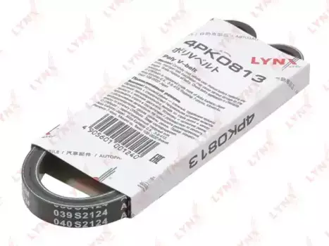 Ремень поликлиновой 813 мм 4 ручьев LYNXAUTO 4PK0813