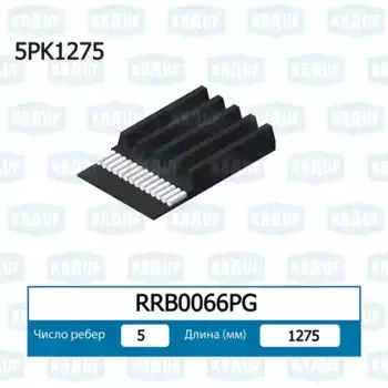 Ремень поликлиновой KRAUF RRB0066PG