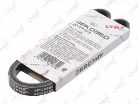 Ремень поликлиновой LYNXAUTO 4PK0860