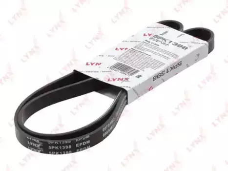 Ремень поликлиновой LYNXAUTO 5PK1398