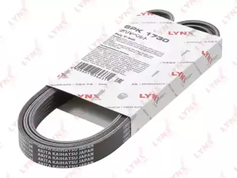 Ремень поликлиновой LYNXAUTO 6PK1730