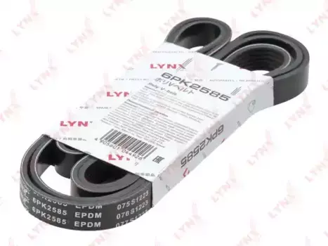 Ремень поликлиновой LYNXAUTO 6PK2585