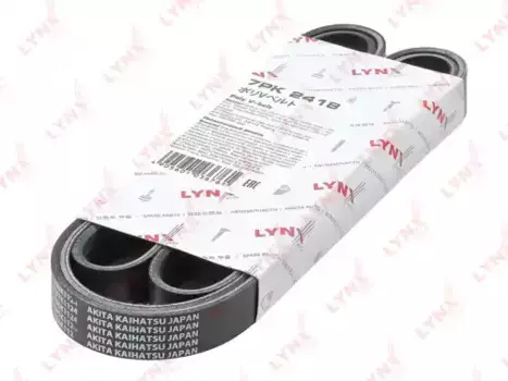 Ремень поликлиновой LYNXAUTO 7PK2418