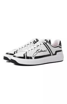 Кожаные кеды B-Court Balmain