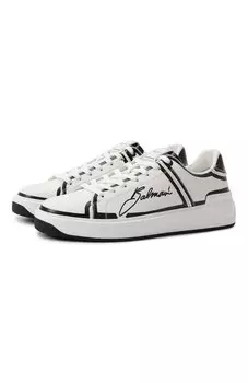 Кожаные кеды B-Court Balmain