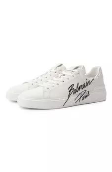 Кожаные кеды B-Court Balmain