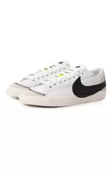 Кожаные кеды Blazer Low 77 Jumbo Nike