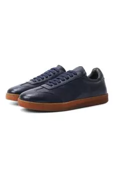 Кожаные кеды Corneliani