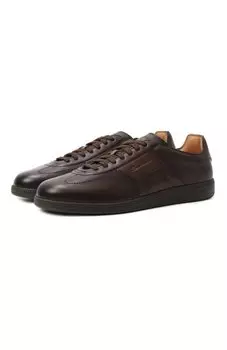 Кожаные кеды DBS-Olympic Santoni