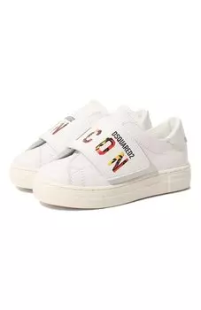 Кожаные кеды Dsquared2