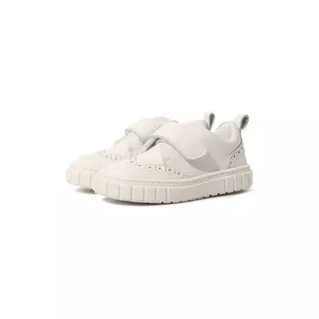 Кожаные кеды Emporio Armani