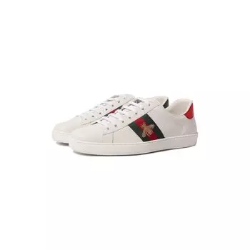 Кожаные кеды Ace Gucci