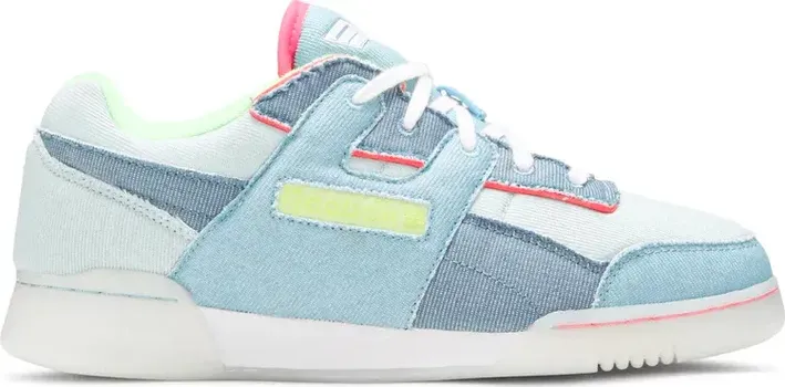 Кроссовки wonder woman 1984 x workout plus '80's glam' Reebok, синий