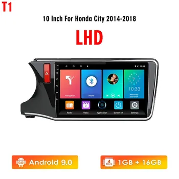 Icreative для Honda City 2014 2015 2016 2017 2018 автомобильный радиоприемник мультимедийный Blu-ray QLED навигатор авто GPS без 2 Din DVD