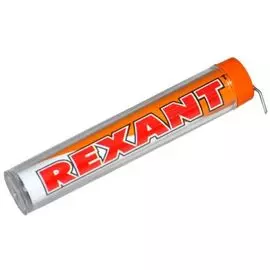 Припой Rexant 09-3101 с канифолью ПОС-61, 10 г, 1.0 мм, (олово 61%, свинец 39%), колба