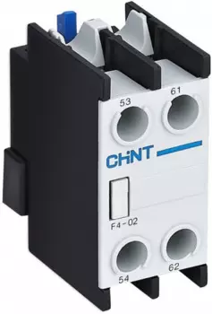 Приставка доп. контакты CHINT 257020 F4-02 к контактору NC1 и NC2