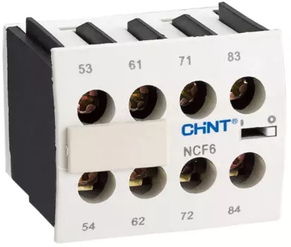 Приставка доп. контакты CHINT 261006 NCF6-20 к контактору NC6