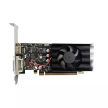 Видеокарта CBR NVIDIA GeForce GT 1030, 2Gb GDDR5, 64 бит, PCI-E, DVI, HDMI, Retail (VGA-STX1030-2G-RTL)