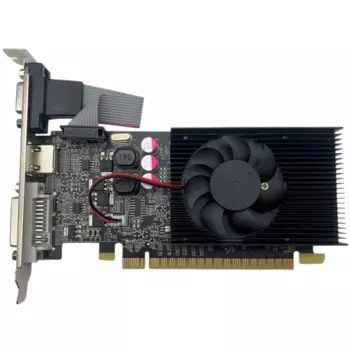 Видеокарта CBR NVIDIA GeForce GT 210, 1Gb DDR3, 64 бит, PCI-E, VGA, DVI, HDMI, Bulk (VGA-STX210-1G-RTL)