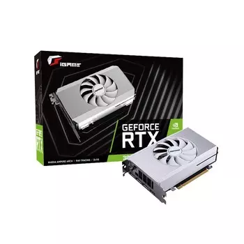 Видеокарта Colorful NVIDIA GeForce RTX 3060 iGame Mini OC, 12Gb DDR6, 192 бит, PCI-E, HDMI, 3DP, Retail (RTX 3060 Mini OC 12G L-V LHR)