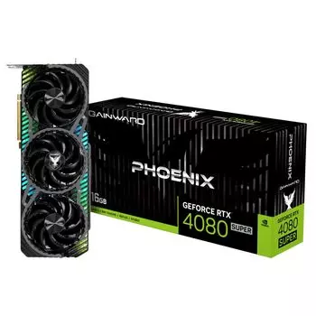 Видеокарта GAINWARD NVIDIA GeForce RTX 4080 Super Phoenix, 16Gb GDDR6X, 256 бит, PCI-E, HDMI, 3DP, Retail (NED408S019T2-1032X)