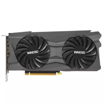 Видеокарта Inno3D NVIDIA GeForce RTX 3070 TWIN X2 OC, 8Gb DDR6, 256 бит, PCI-E, HDMI, 3DP, Retail (N30702-08D6X-171032LH)