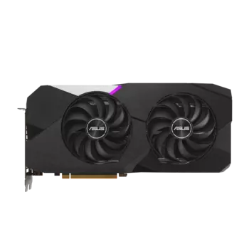 Видеокарта ASUS AMD Radeon RX 6700 XT Dual, 12Gb DDR6, 192 бит, PCI-E, HDMI, 3DP, Retail (DUAL-RX6700XT-12G)