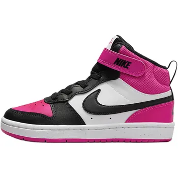 Кроссовки детские Nike Court Borough Mid 2 PSV Fierce Pink White Black HV0935-100 31