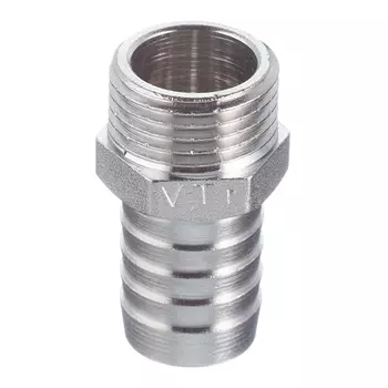 Штуцер Valtec для присоединения шланга 1/2 НР(ш) х 18 мм латунный (VTr.650.N.0418)