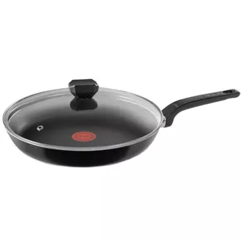 Сковорода Tefal Easy Plus d26 см штампованный алюминий с антипригарным покрытием с крышкой (04206926)
