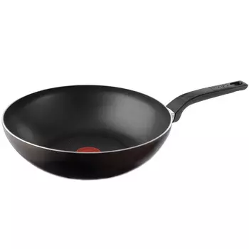 Сковорода-вок Tefal Easy Plus d28 см алюминий с антипригарным покрытием (04206628)