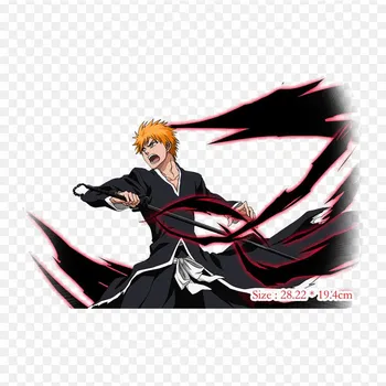 Отбеливатель Brave Fyi Ichigo Ichigo Kurosaki Zangetsu, термопереносная печать, виниловые нашивки, наклейки для одежды, аппликации «сделай сам», моющиеся нашивки