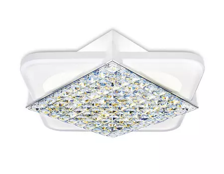 Потолочная люстра с пультом Crystal Acril Ambrella FA124