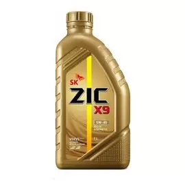 масло моторное 5w40 1л синтетическое zic x9 5w40 sm/cf 132613