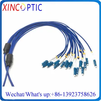 50Mtr 8 ядер SM наружный PVC LC-LC/ST/FC/SC 8F бронированный волоконно-оптический патч-корд 4,5 мм 8 нитей 50 м бронированный кабель FTTH CPRI перемычка