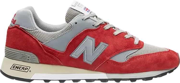 Кроссовки New Balance 577 Made in England 'Red Grey', красный