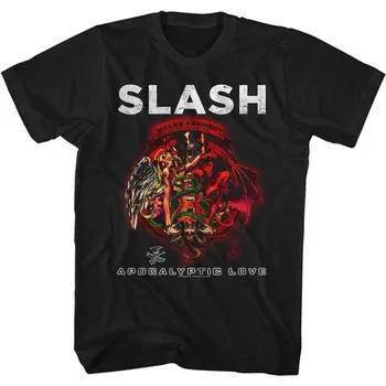 Черная футболка унисекс Slash Apocolyptic Love S