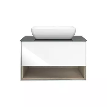 Тумба под раковину Kerama Marazzi Plaza Modern 80 1 ящик белый